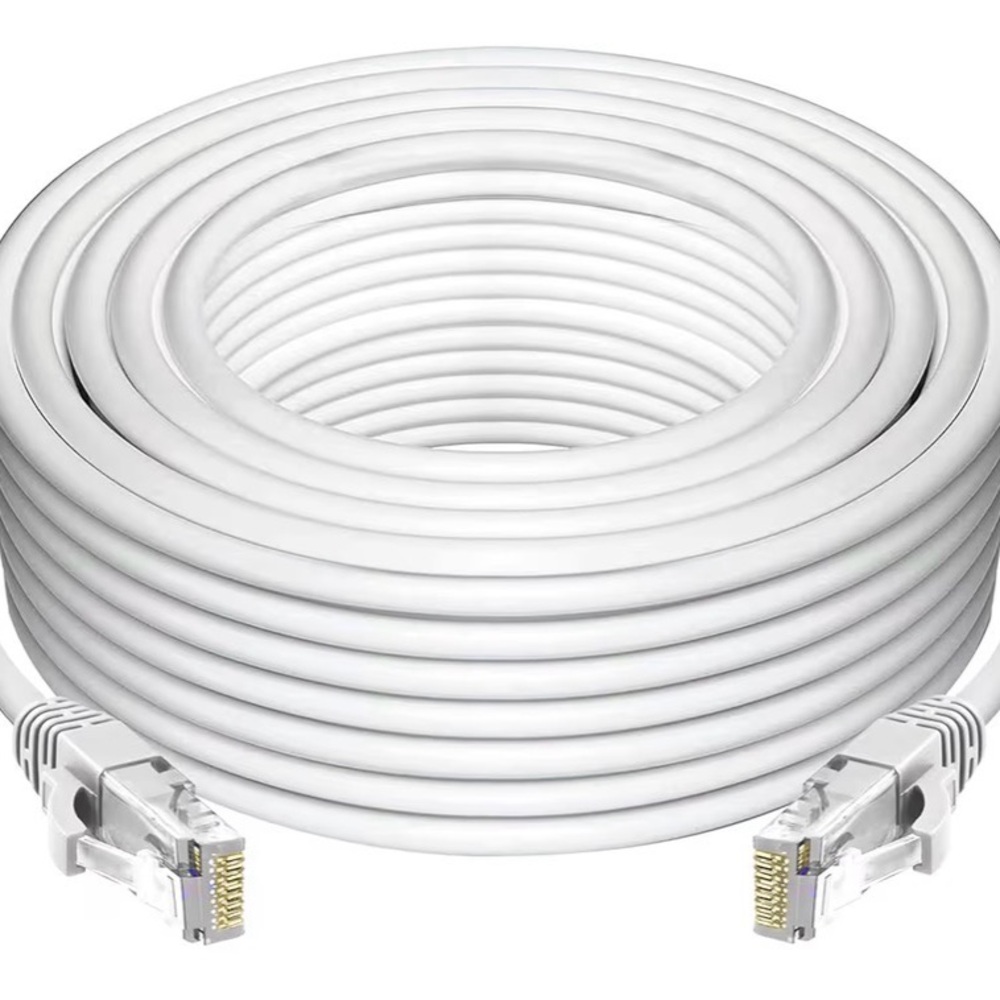 White Ethernet Cable